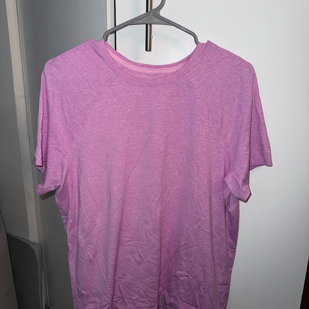Pink Lululemon tee